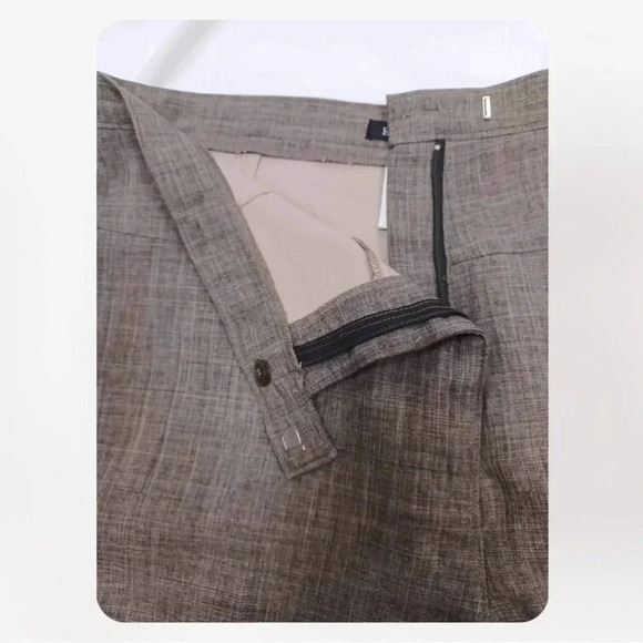 Eric  Alexandre Straight Leg Brown Trousers Size EU46/US12 - Picture 7 of 10